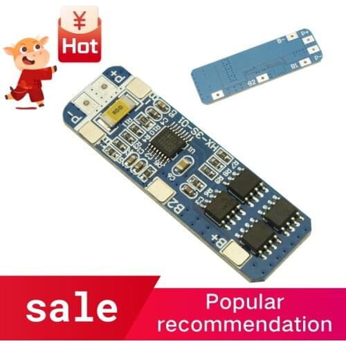 Hot 3C-3S 10A 12V Lithium Battery Charger Protection Board Module for 3pcs 18650 Li-ion Battery Cell Charging BMS 10.8V 11.1V 12