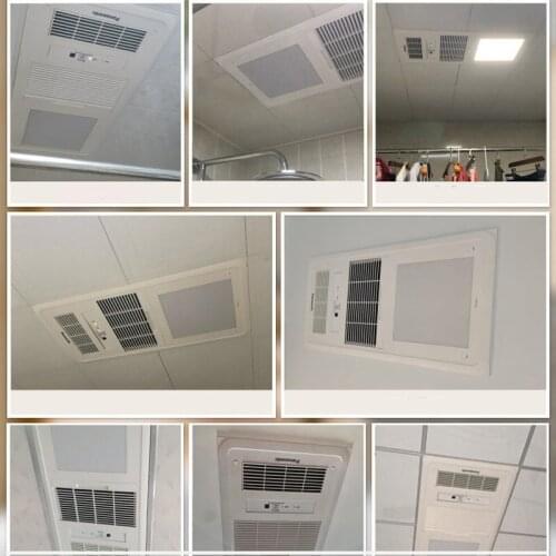 Panasonic Bathroom Heater Warm Air Heating Ceiling LED Lighting Exhaust Fan with Wireless Remote