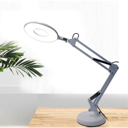 LED Desk Light Photographic Lighting Adjustable Folding Ring Light Lamp Bracket Stand Kits For Photo Video Desktop Fill Light
