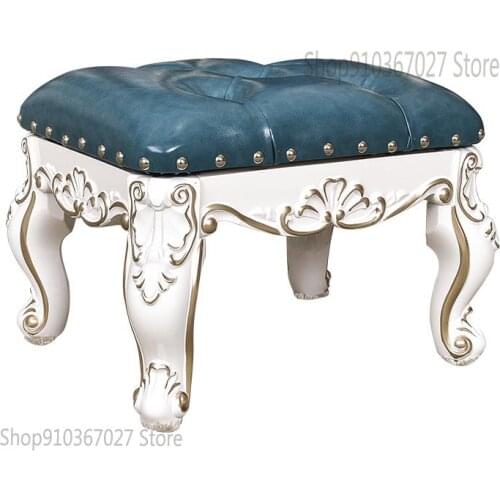 European-style low stool living room coffee table stool fashion modern creative baby childrens small round stool shoe stool