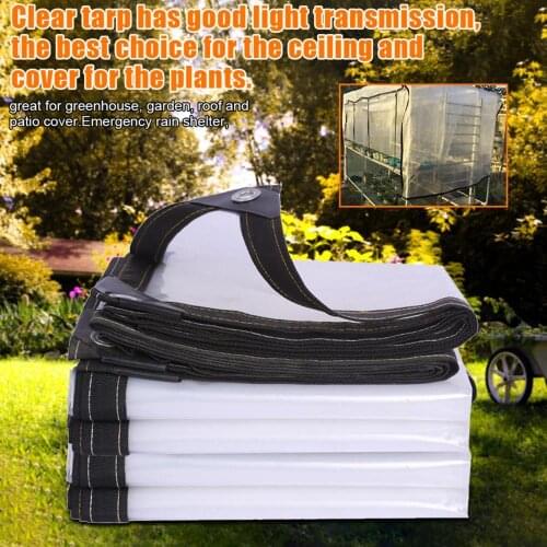 Garden Transparent Anti-Freeze Waterproof Membrane Visor Film with Fixing Ball