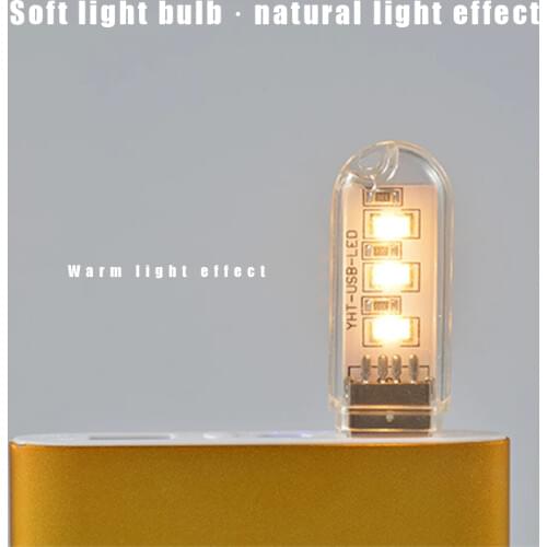 Mini USB LED Book Light Ultra Bright Portable Reading Book Lamp DC 5V 3leds 8leds Lights For Power Bank PC Laptop Notebook