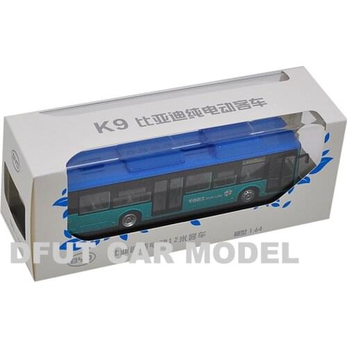 1:64 Alloy Toy Sports Car Model BYD K9 BUS of Childrens Toy Car model Original Authorized Authentic Kids Toys Gift