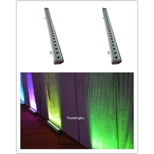 10 lot 24*10w RGBW 4in1 outdoor led stage light bar led wall wash light for wedding