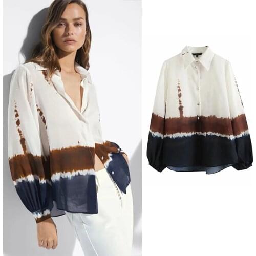 Блузки на пуговицах AFEENYRK China At AliExpress