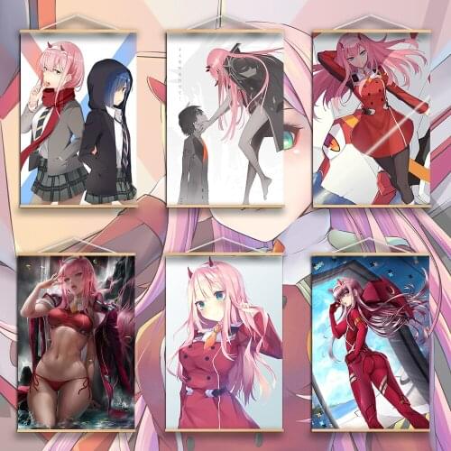 Anime Manga Darling In The Franxx Wall Poster Anime Posters Canvas Painting Wall Decor Wall Art Picture Room Decor Home Decor