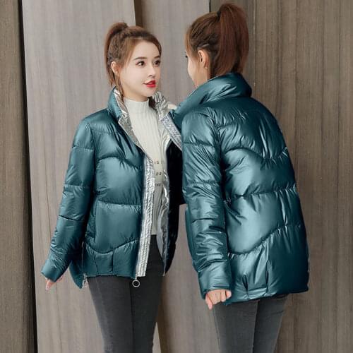 Ay1036 2020 autumn winter new women fashion casual warm jacket female bisic coats Lady overcoat woman parka winter coat women