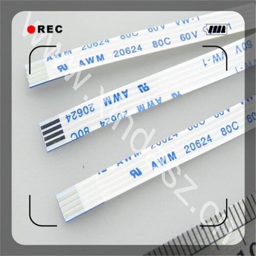 Free Shipping AWM 20624 80C 60V VW-1 1.0mm 4pin 150mm length type A plug jumper Flat FFC Ribbon Cable 10pcs/lot