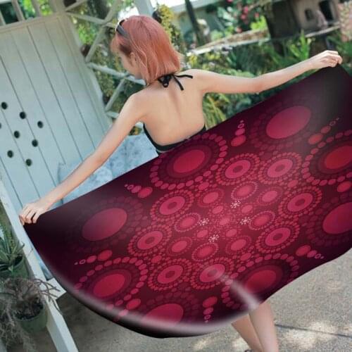 Free shipping Christmas Holiday Gift BOHO Bohemian Mandala Flower Adult Kids Yoga Yogi Spa Pool Swim Bath Beach Towel