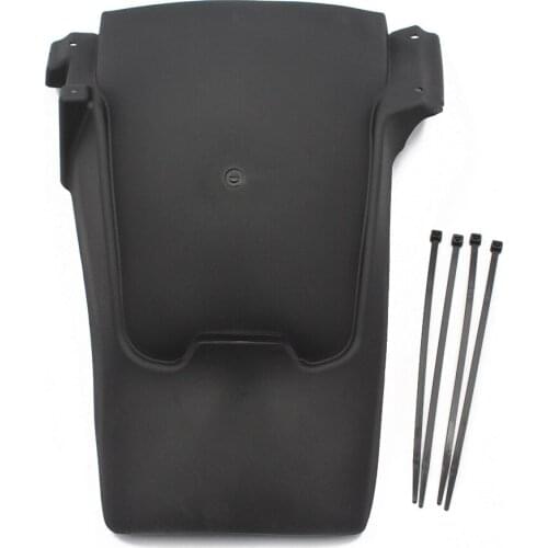 Black ABS Plastic Rear Fender Mudguard Extension Wheel Tire Hugger For BMW R1250GS Adventure 2018 2019 2020 Motorcycle