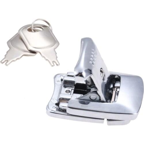 45*33mm Security Cabinet Wooden Boxes Toggle Hasp Latch Lock With Keys For Toolbox Locking Case Cabinets Desk Drawer