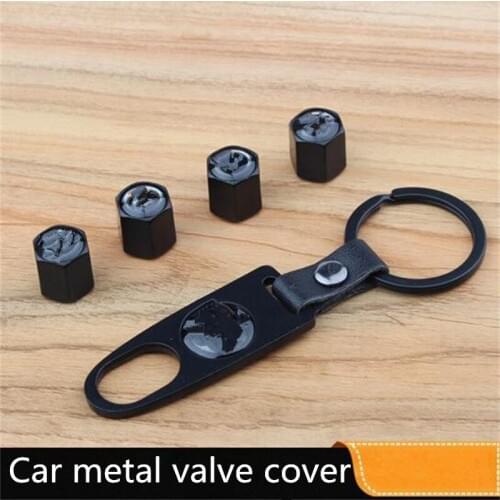 For Cadillac CTS XTS SRX SLS Dedicated Anti-Theft Valve Car Wheel Tires Valves Tyre Stem Air Caps Airtight Cover