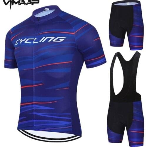 Cycling Jersey VIMAAP Pro Bicycle Team Short Sleeve Maillot Ciclismo Mens Cycling Jersey Summer breathable Cycling Clothing Set