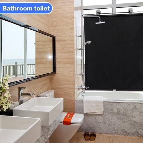 Sunshade Roller blinds Suction Cup Blackout curtains For living room Car Bedroom Kitchen Office Free-Perforated Window Curtain
