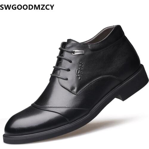 Leather Boots Men Ankle Boots Men Winter Shoes Men Snow Boots Shoes+male Buty Zimowe Soulier Homme Erkek Bot Ayakkabi Chelsea