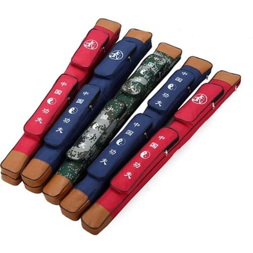 Oxford cloth sword bags wushu knife bag package martial arts tai chi kung fu bag blue/black/red/camouflage