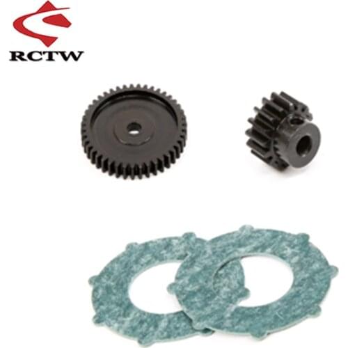 Gear Set 43T 16T & Brake Disc Limiter Friction Plate Fit 1/8 HPI Racing Savage XL FLUX Rovan TORLAND MONSTER BRUSHLESS TRUCK