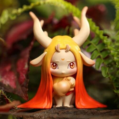 Original Fuzhu Wonderland Series Blind Box Toy Figure Confirmed Style Cute Anime Character Gift Birthday Surprise Gift