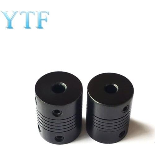 3D Printer Stepper Motor black 5x5x25mm 5X8x25mm Flexible Coupler /Shaft Couplings