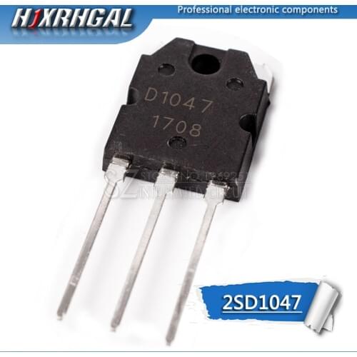 1PCS 2SD1047 TO-247 D1047 TO-3P POWER TRANSISTORS new and original IC HJXRHGAL