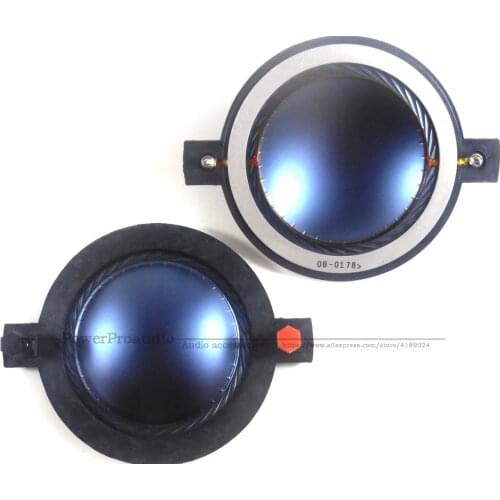 2PCS Aftermarket Diaphragm for B&C DE75-8, DE75TN, DE750-8, DE750TN, DE82, DE82TN, DE85 74.46 74.5mm Blue Titanium