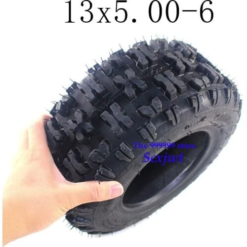 2019 Hot Sale High Performance 13x5.00-6 Tubeless Tyre Fits for ATV QUAD Bike Gokart Scooter Mini Buggy Mower Snow Plow Tires