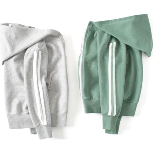 2019 Boys Girls Jacket Kids Outerwear Toddler Boy Jacket Brand Baseball Coats Fashion Striped Cotton Baby Children Clothes