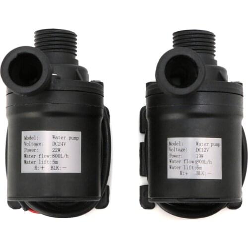 800L/H 5m DC 12V 24V Solar Brushless Motor Water Circulation Water Pump Submersibles Water Pumps