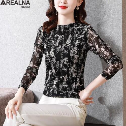 AREALNA Wrap Blouses
