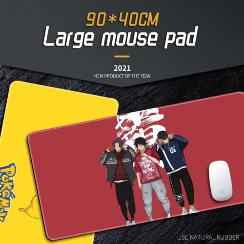 Large 90*40cm Computer Mouse Pad Gaming Mouse Mad Thickened Anti Slip Large Mouse pad XXL Mouse Carpet Desk Mat Keyboard Pad