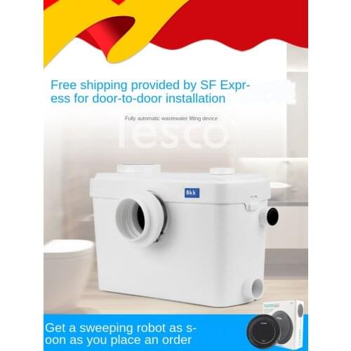 Household full automatic sewage lift pump basement kitchen villa bathroom shower wash table sewage lift