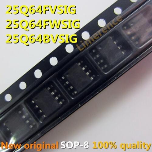 50-100PCS 25Q64FVSIG 25Q64FWSIG 25Q64BVSIG SOP-8 W25Q64FVSIG W25Q64FWSIG W25Q64BVSIG 25Q64 SOP8 New and Original IC Chipset