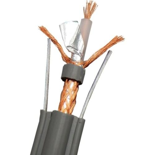 Shielded Elevator Video Cable 100m with steel wire Elevator Dedicated Traveling Monitoring Electrical Wire