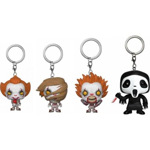 IT The clown soul back keychain PVC Action Figure Collectible Model toys