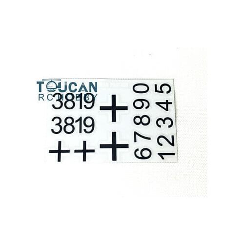 Heng Long 1/16 German Panther RC Tank Cross Decal Sticker 3819