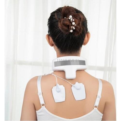 Intelligent Voice Neck Guard Cervical Massager Three Pulse Vibration Shoulder and Neck Physiotherapy Device Electric Massage