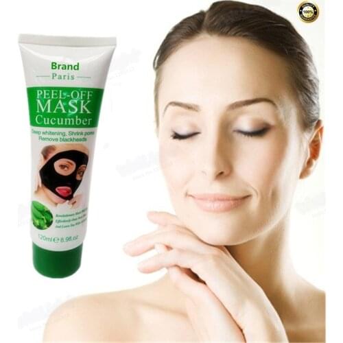 New arrival green cucumber Mask Collagen Facial mask Peel off Skin Whitening Anti wrinkle Tighten skin Shrink pores