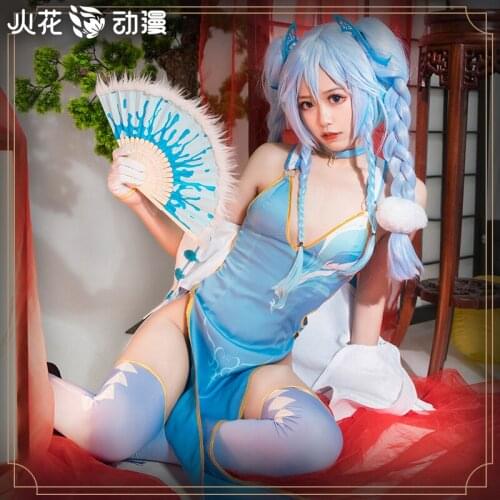 Anime Game Girls Frontline PA15 Cosplay Costume Cheongsam Shawl Coat Gloves Sock Daily Carnival Party Festival Uniform Brand New