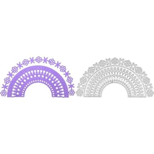 Julyarts Arch Lace Scrapbook Album Mold For Album Paper DIY Gift Card Decoration Embossing Dies New 2021
