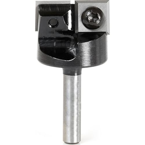 LIVTER CNC Insert Mini Spoilboard Surfacing, Rabbeting, Flycutter, Slab Leveler & Surface Planer Router Bit