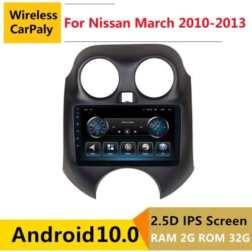 2G RAM Android car stereo for Nissan March K13 2010 2011 2012 2013 radio navigation GPS Multimedia Player headunit