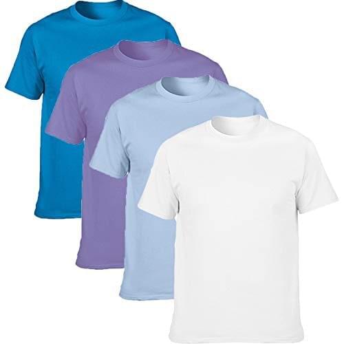 Summer new 2020 new - Mens Fit Crew Neck Long Sleeve Cotton T-Shirt