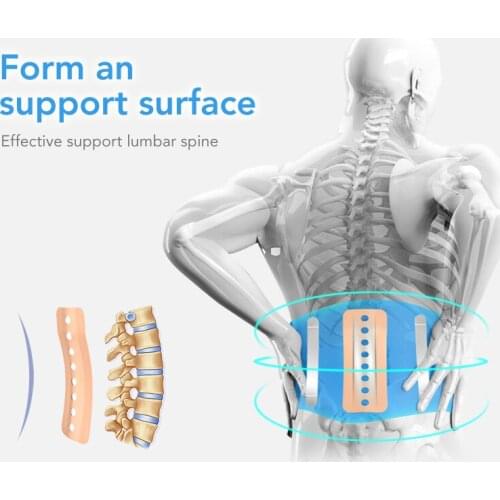2021 Men Women Orthopedic Posture Corrector Brace Lower Back Waist Trimmer Belt Elastic Adjustable Lumbar Support Belt Corset