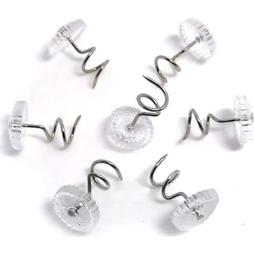 60Pcs Headliner Repair Twist Pins Kit for Car Truck Home Interior Stainless Steel Headliner Repair Twist Pins Accessories