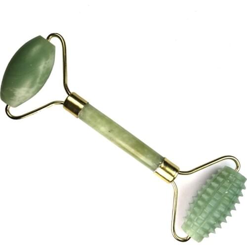 New Hot Portable Pratical Jade Facial Massage Roller Anti Wrinkle Healthy Face Body Head Foot Nature Beauty Health Care Tool