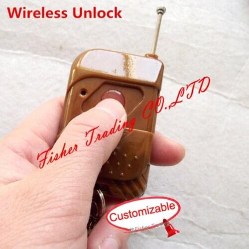 Real Life Mysterious Room Escaping Game, Wireless Unlock Prop, Remote Control to Open the Door