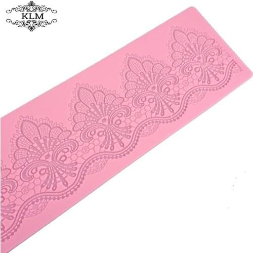 Chocolate Silicone Lace Mat Cake Decoration Embossed Lace Mould