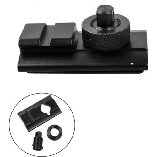 Tactical Airsoft Rifle Hunting Shooting Bipod Weaver Rail Sling Stud Swivel Picatinny Slot Adaptor 20Mm Bipod Adapter