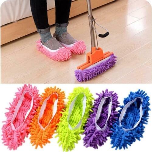 Dust Mop Slipper Lazy House Floor Polishing Cleaning Slippers Lazy Floor Polishing Cleaning Socks Shoes Mopping Slippers Cover