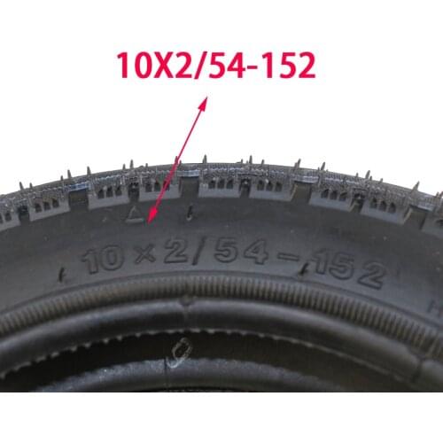 10 inch Electric Wheel Tire 10X2/54-152 inner and outer tire Electric Scooter Balancing Car Baby Car
